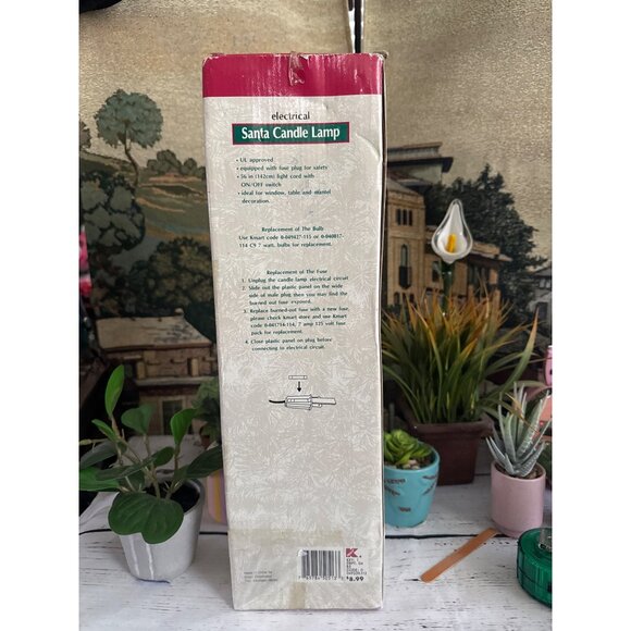 Vintage Electrical Santa Claus Christmas Table Lamp - Picture 9 of 15